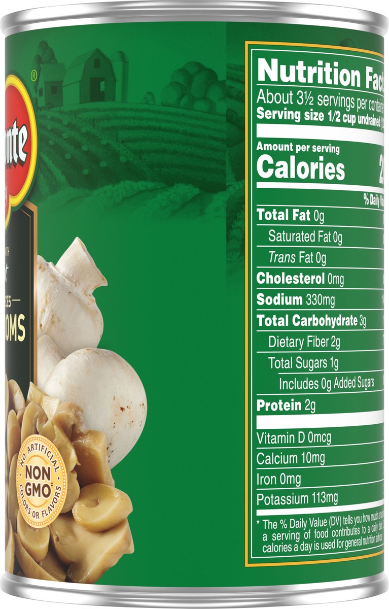 slide 5 of 7, Del Monte Mushrooms Stems and Pieces, 8 oz Can, 8 oz