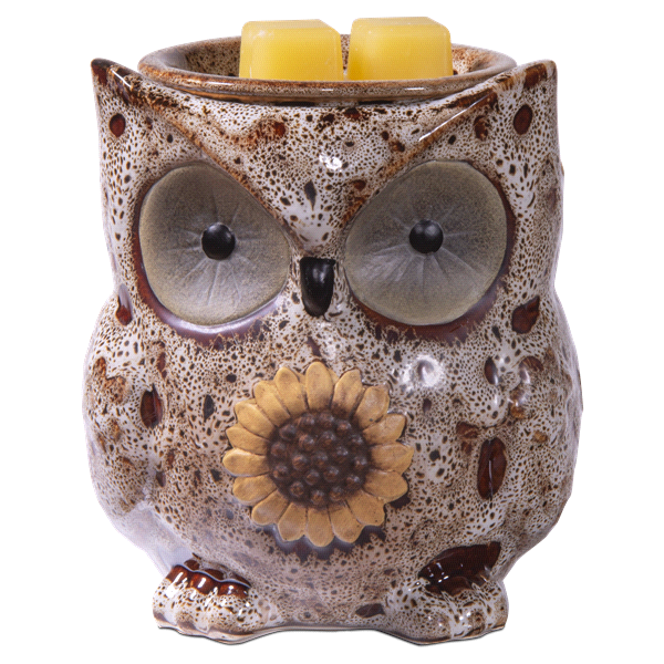 slide 1 of 4, ScentSationals Wax Warmer Spotted Owl, 1 ct