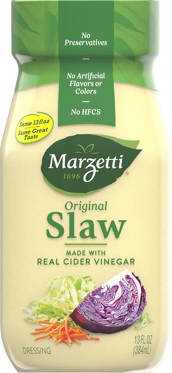 slide 6 of 9, Marzetti Original Slaw Dressing 13 fl oz Jar, 13 fl oz