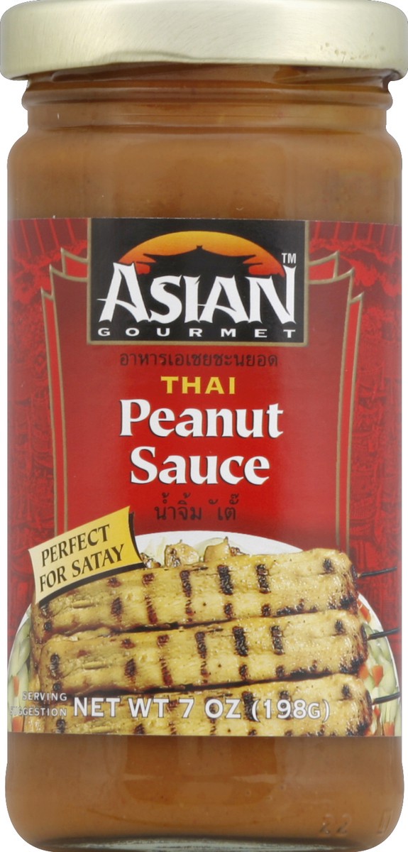 slide 2 of 3, Asian Gourmet Peanut Sauce 7 oz, 7 oz