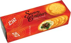 Elki Garlic & Herb Savory Crackers