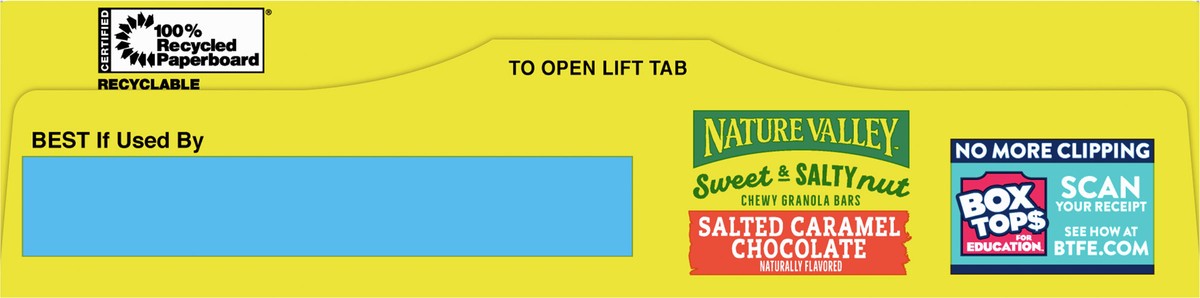 slide 5 of 12, Nature Valley Granola Bars, Sweet Salty Nut, Salted Caramel Chocolate, 6 ct, 6 ct