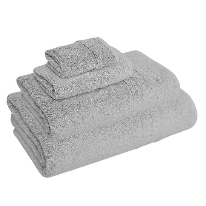 slide 1 of 1, Aero Luxe Turkish Cotton Hand Towel - Grey, 1 ct