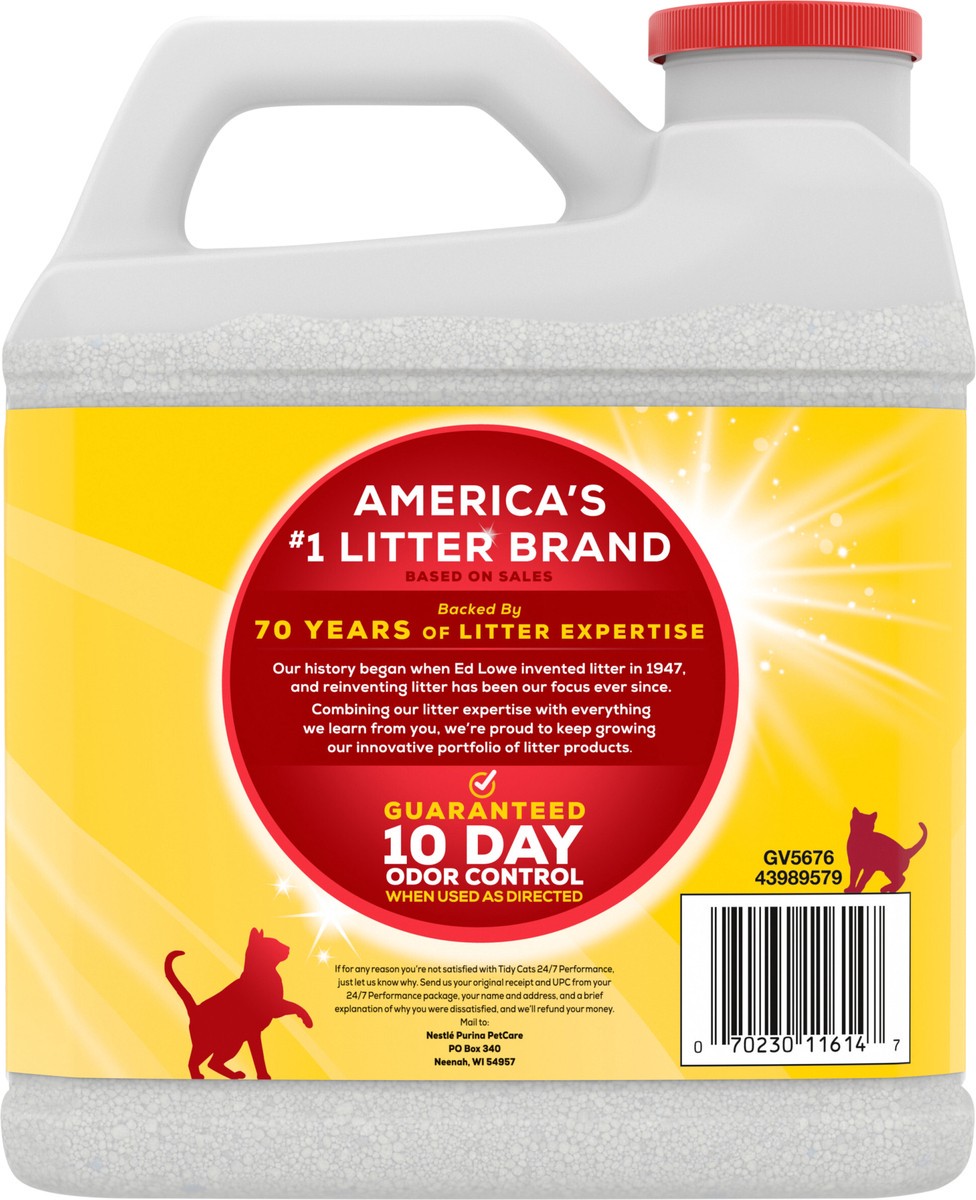 slide 8 of 9, Tidy Cats Purina Tidy Cats Clumping Cat Litter, 24/7 Performance Multi Cat Litter, 14 lb