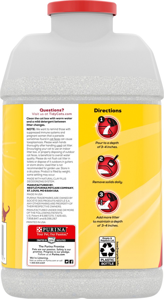 slide 6 of 9, Tidy Cats Purina Tidy Cats Clumping Cat Litter, 24/7 Performance Multi Cat Litter, 14 lb