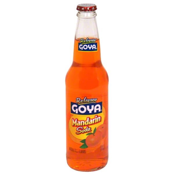 slide 1 of 1, Goya Mandarin Orange Soda - 12 oz, 12 oz