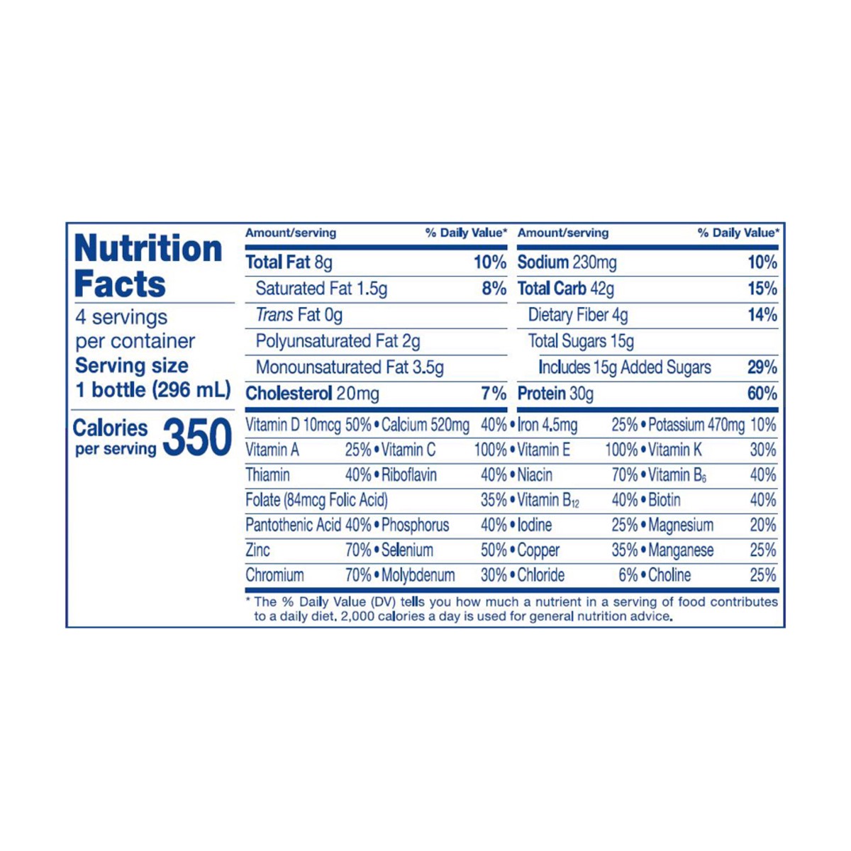 slide 2 of 10, Ensure Complete 4 Pack Milk Chocolate Nutrition Shake 4 10 fl oz Bottle 4 ea Box, 4 ct; 10 oz