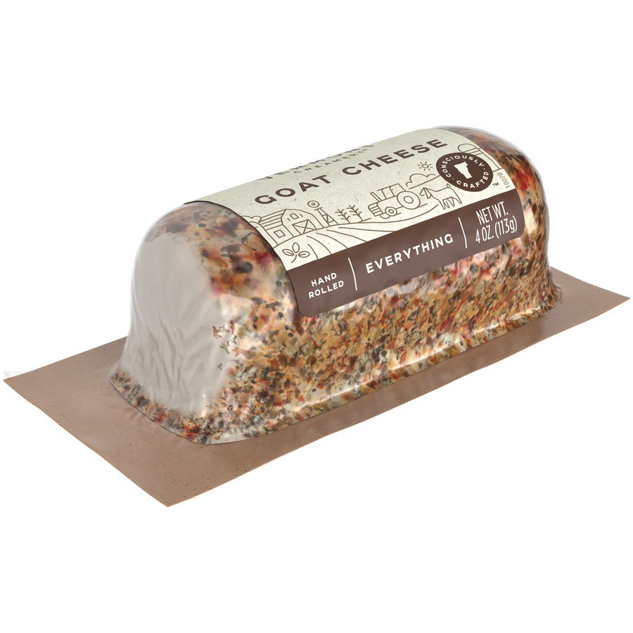 slide 8 of 8, Vermont Creamery® Everything Goat Cheese Carded Pack - 4 oz, 4 oz