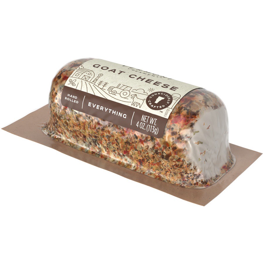 slide 6 of 8, Vermont Creamery® Everything Goat Cheese Carded Pack - 4 oz, 4 oz