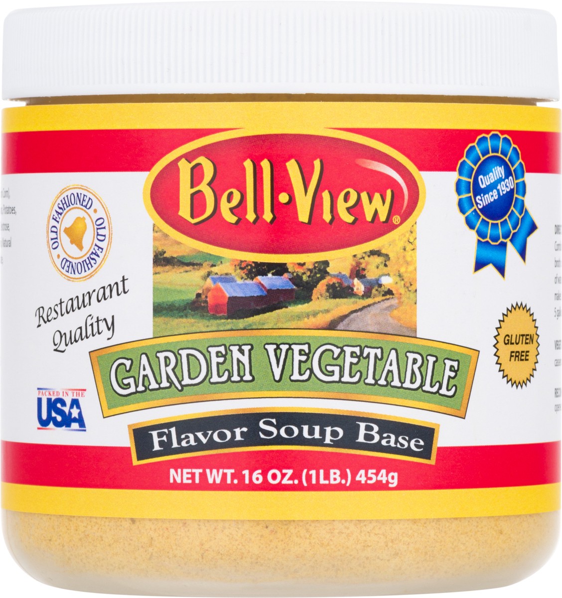 slide 1 of 12, Bell-View Garden Vegetable Flavor Soup Base 16 oz, 16 oz