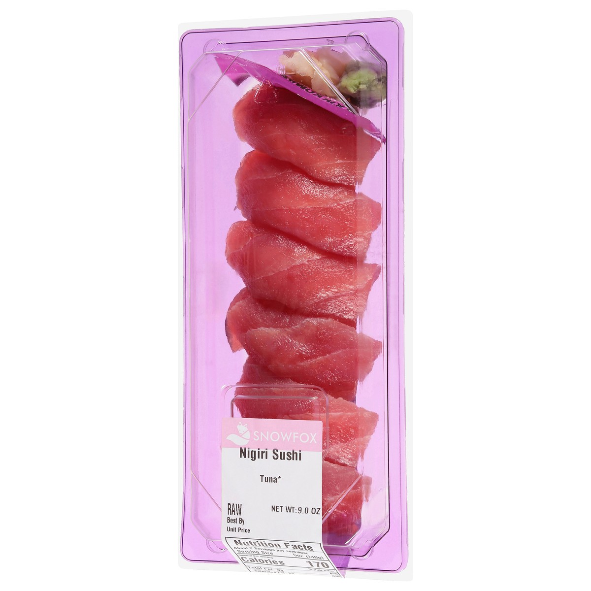slide 3 of 4, Jfe Nigiri 6pc Tuna - 9 OZ, 9 oz