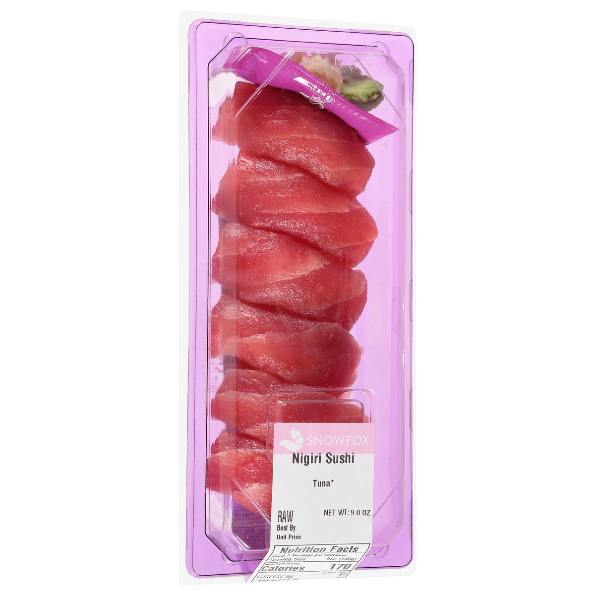 slide 2 of 4, Jfe Nigiri 6pc Tuna - 9 OZ, 9 oz