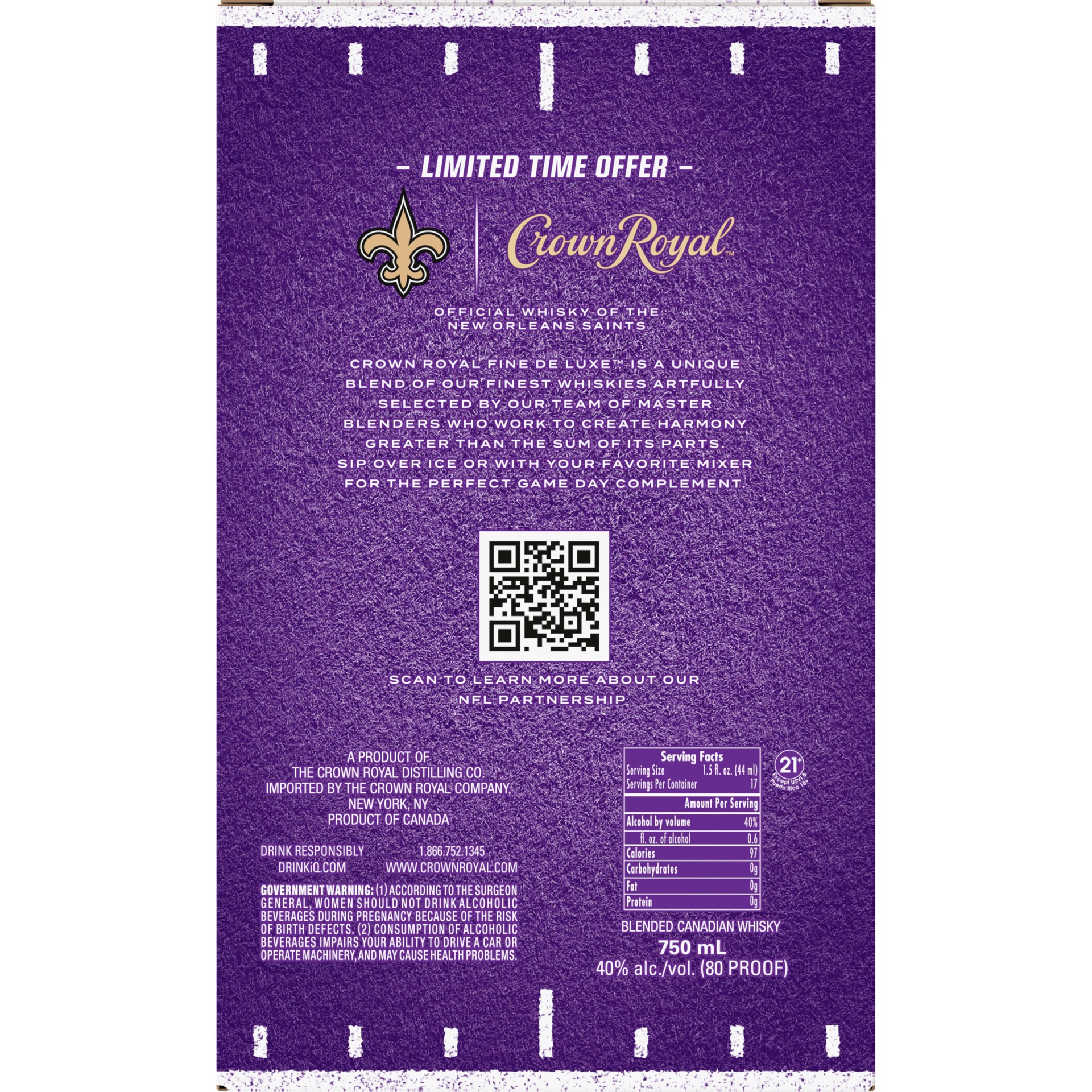 slide 2 of 7, Cr Saints Bag, 750 ml