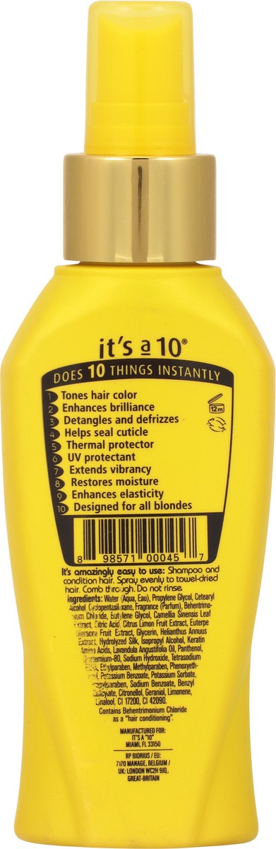 slide 9 of 9, It's a 10 Miracle Leave-in for Blondes 4 fl oz, 4 fl oz