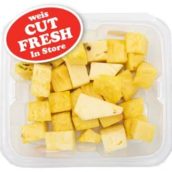Weis Fresh Cut Pineapple Chunks
