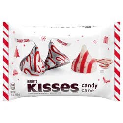 Hershey's Kisses Candy Cane Flavored, Christmas Candy Bag, 16 oz