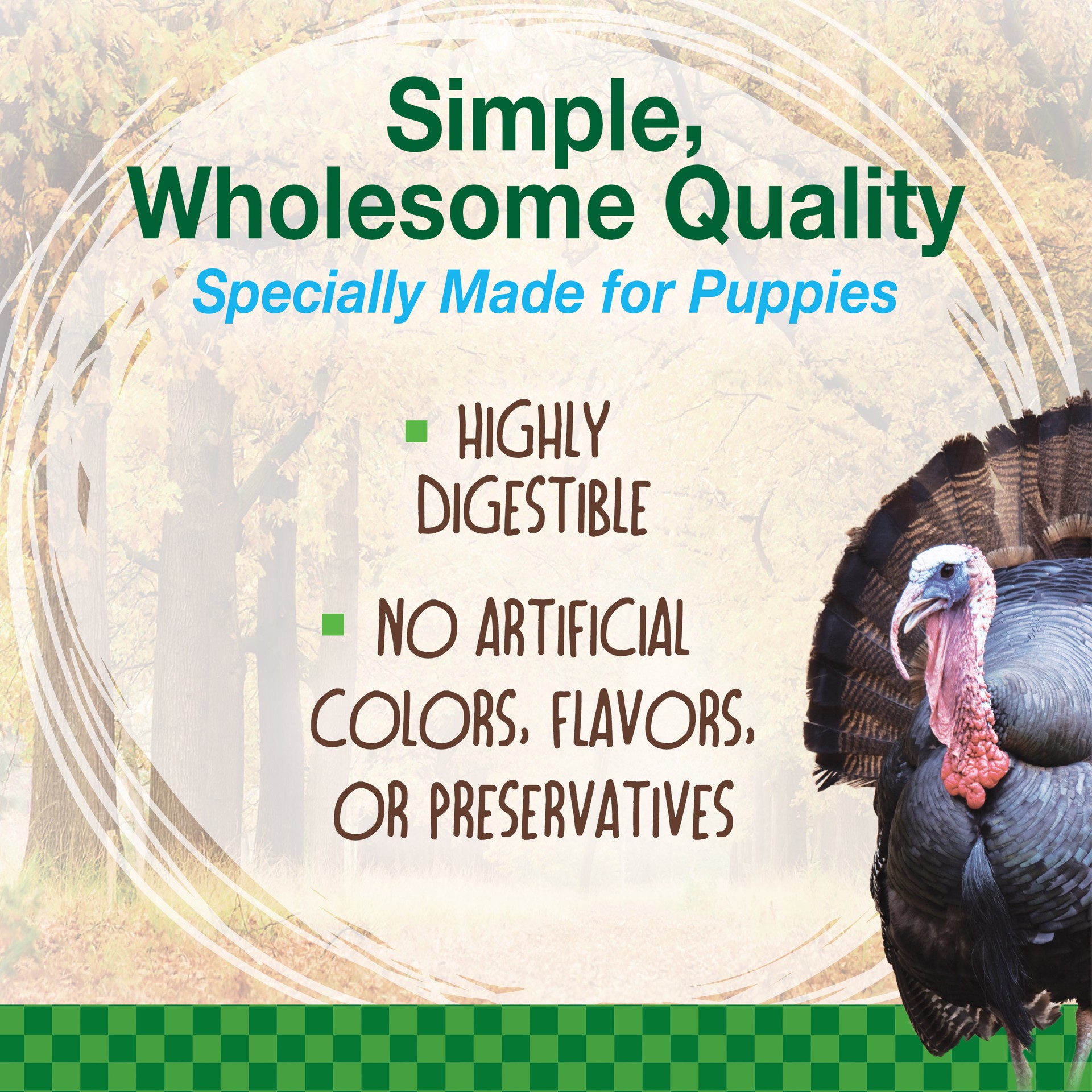 slide 6 of 10, Nylabone Healthy Edibles WILD Puppy Natural Long Lasting Turkey Dog Chew Treats Small/Regular - Up to 25 Ibs.(4 Count), 4 ct