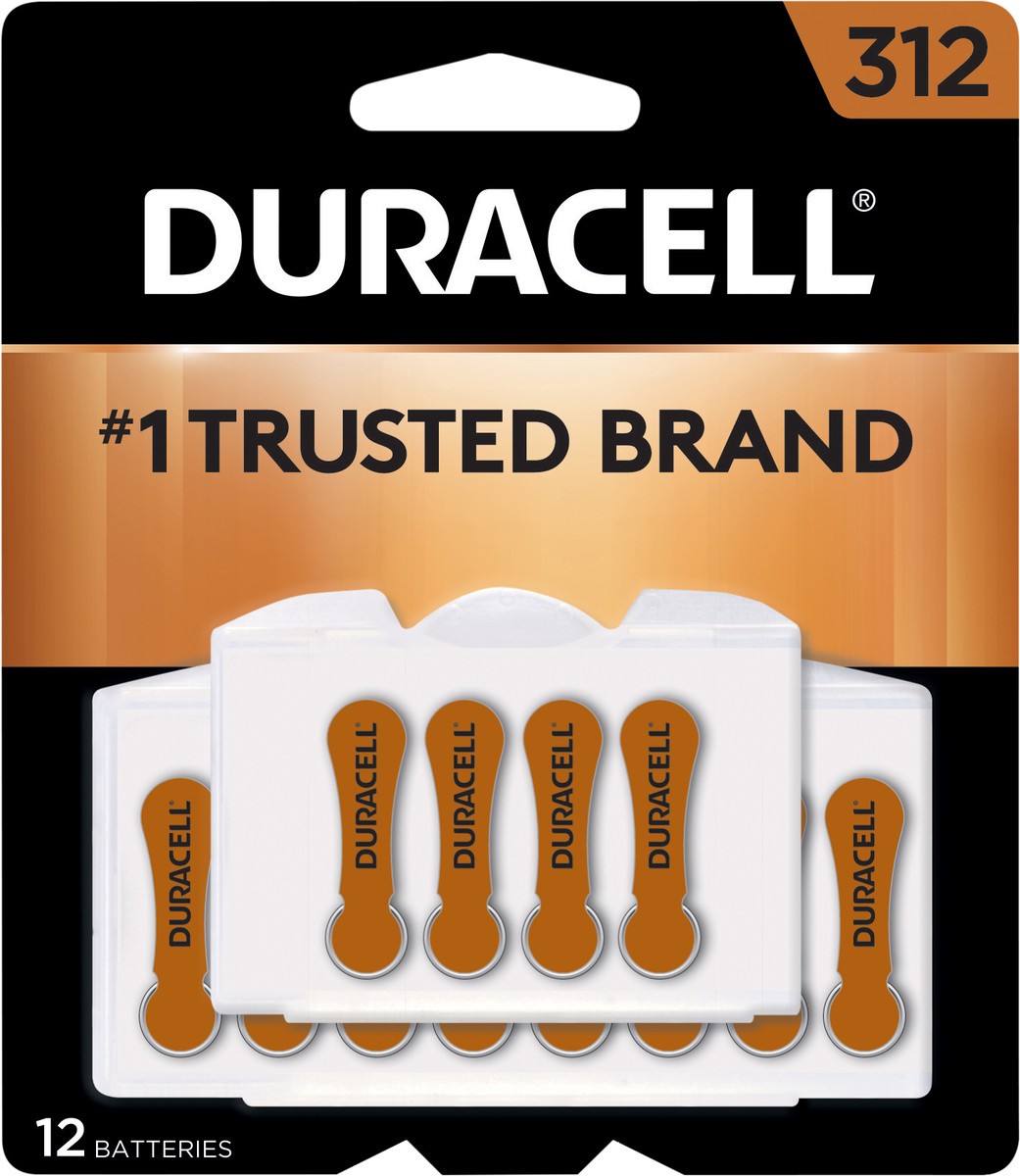 slide 2 of 7, Duracell Size 312 Hearing Aid Batteries, 12 pk