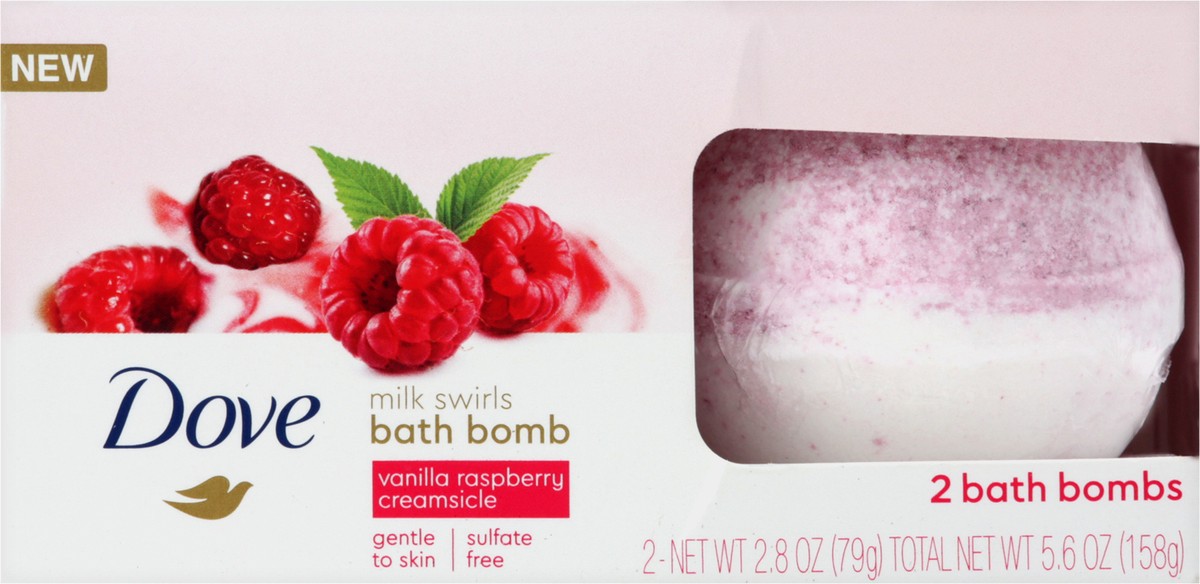 slide 1 of 3, Dove Bath Bombs 2 ea, 2 ct