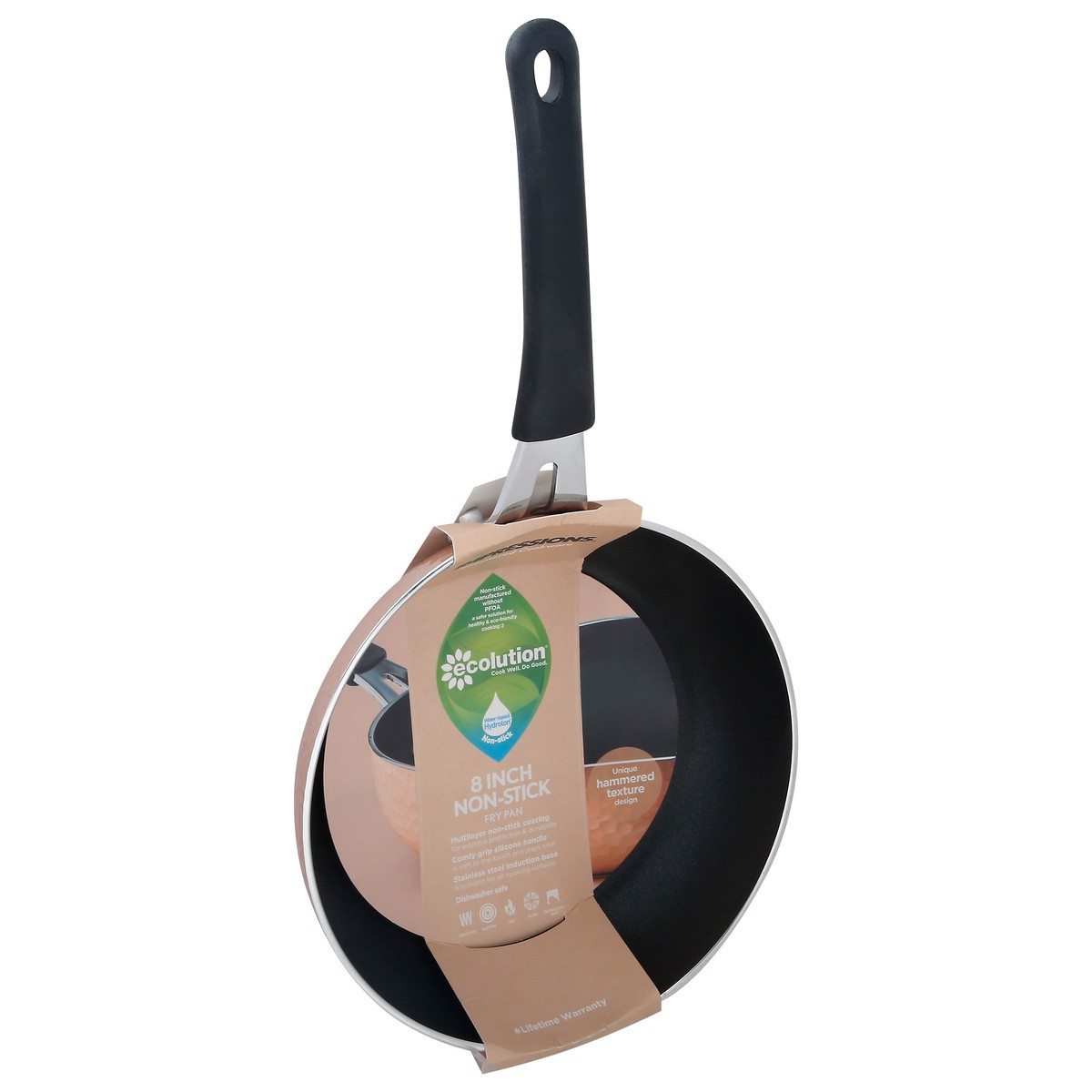 slide 8 of 9, Ecolution 8 Inch Copper Non-Stick Fry Pan 1 ea Sleeve, 1 ct