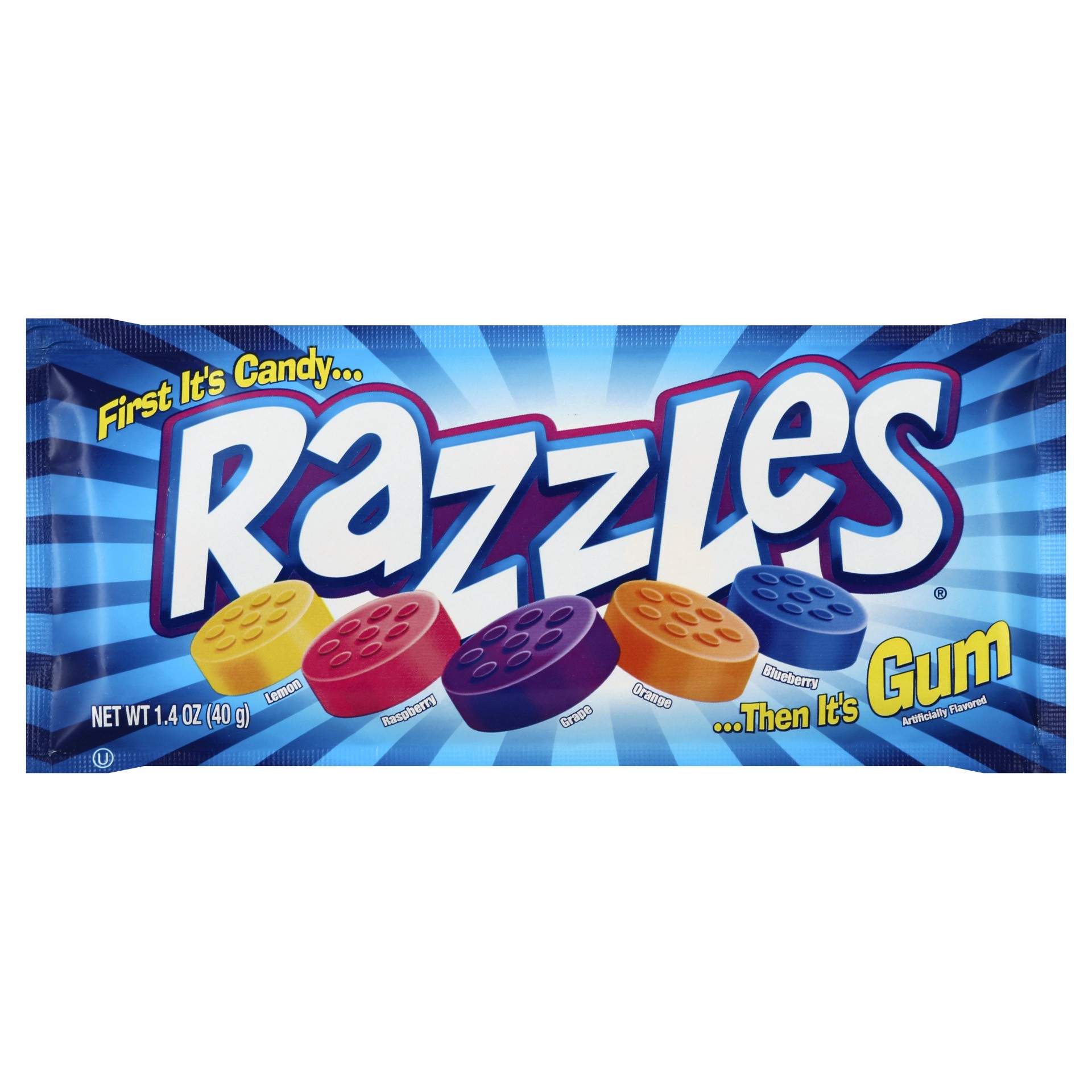 slide 1 of 1, Concord Confections Original Razzles, 1 ct