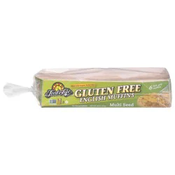 Food for Life Gluten Free Fork Split Multi Seed English Muffins 6 Each
