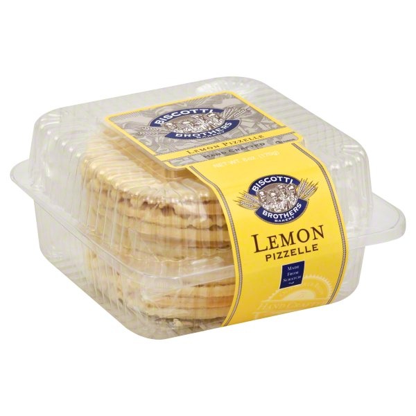 slide 1 of 1, Biscotti Brothers Bakery Biscotti Brothers Lemon Pizzelle 6 Oz, 6 oz