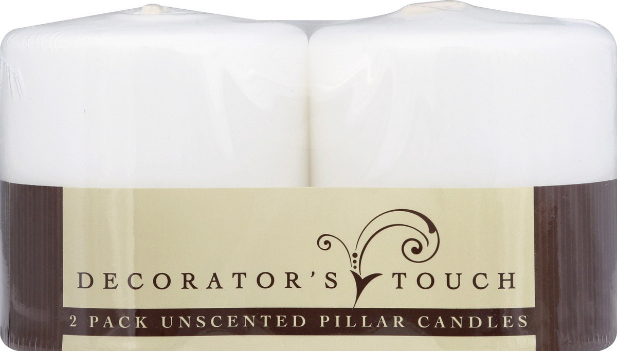 slide 2 of 4, Decorator's Touch Candles 2 ea, 2 ct