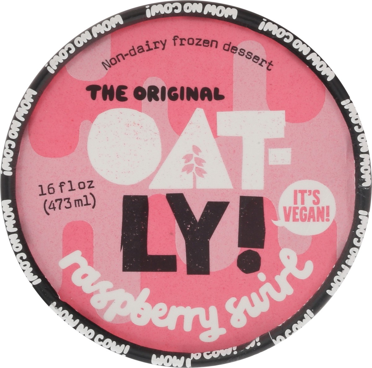 slide 6 of 15, Oatly Non-Dairy The Original Raspberry Swirl Frozen Dessert 1 pt, 16 oz