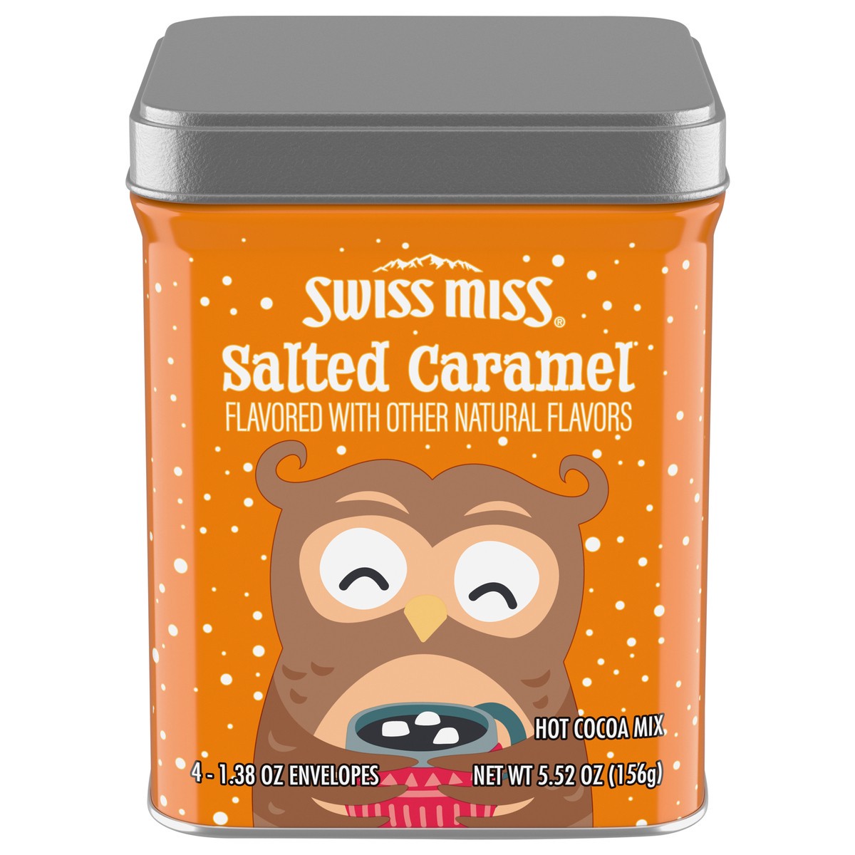 slide 1 of 5, Swiss Miss Salted Caramel Hot Cocoa Mix Envelope - 4 ct, 4 ct