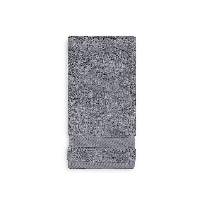 slide 1 of 3, Wamsutta Hygro Duet Fingertip Towel - Pewter, 1 ct