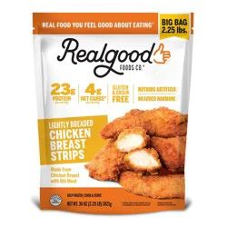Real Good Foods Co. Lightly Breaded Chicken Breast Strips
