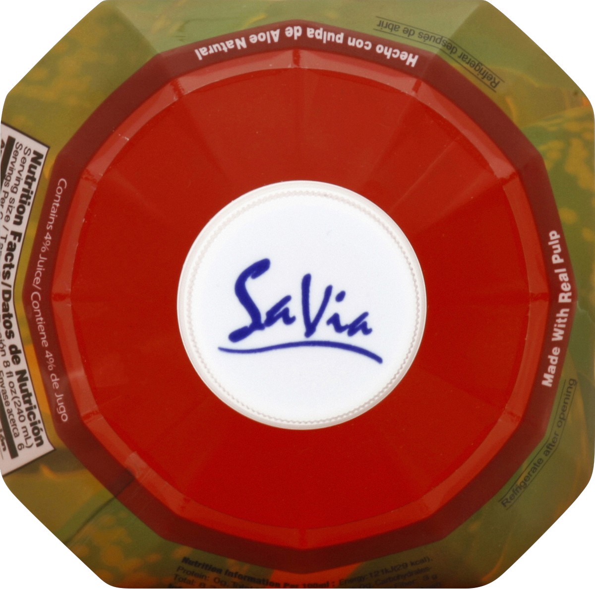 slide 2 of 5, SaVia Aloe Vera Drink - 50.7 oz, 50.7 oz