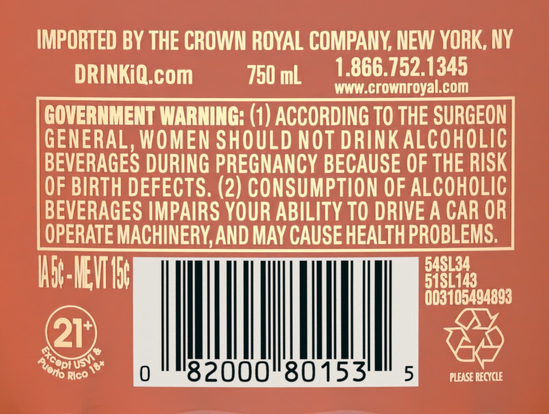 slide 2 of 4, Crown Royal Canadian Whisky Noble Barley, 750 ml