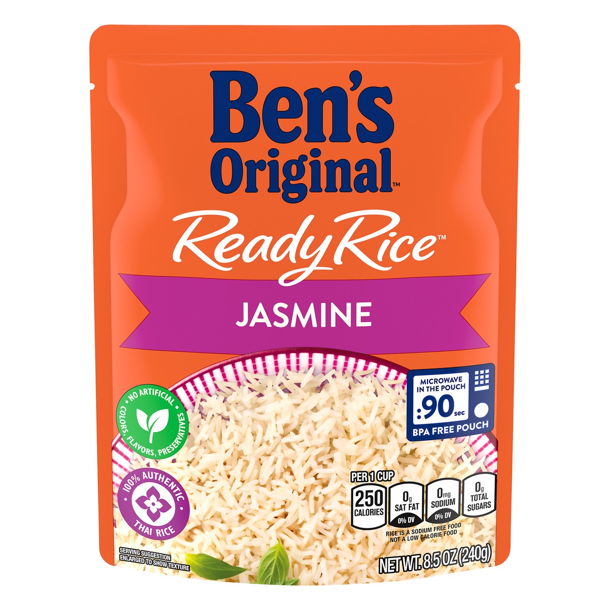 slide 7 of 13, Ben's Original Rice, Jasmine, 8.5 oz