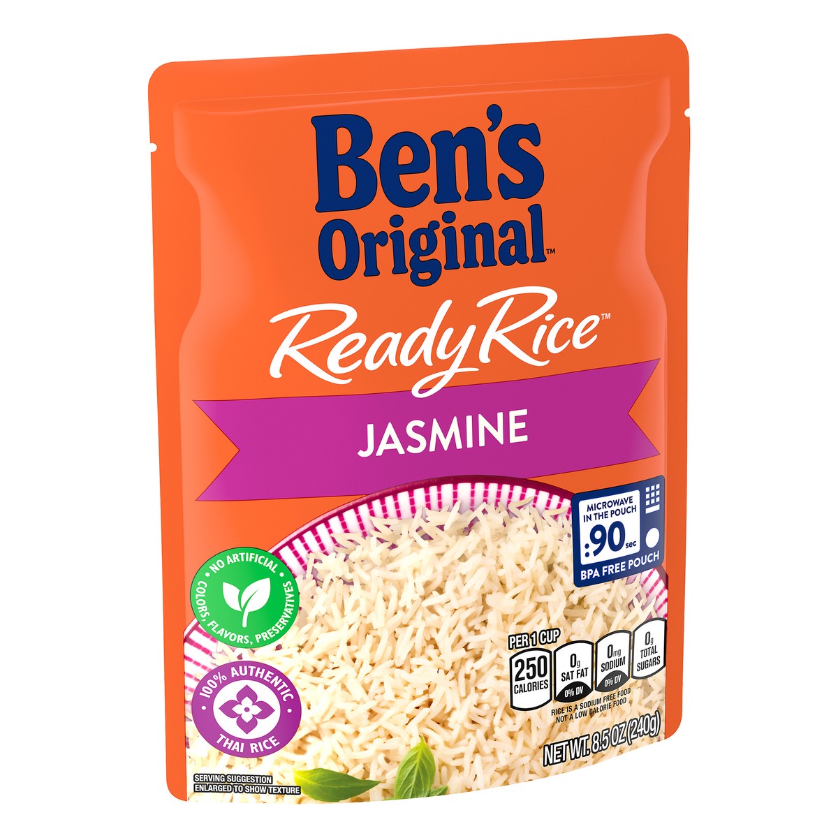 slide 10 of 13, Ben's Original Rice, Jasmine, 8.5 oz