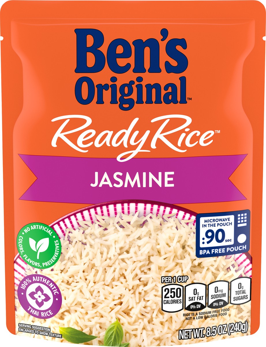 slide 12 of 13, Ben's Original Rice, Jasmine, 8.5 oz