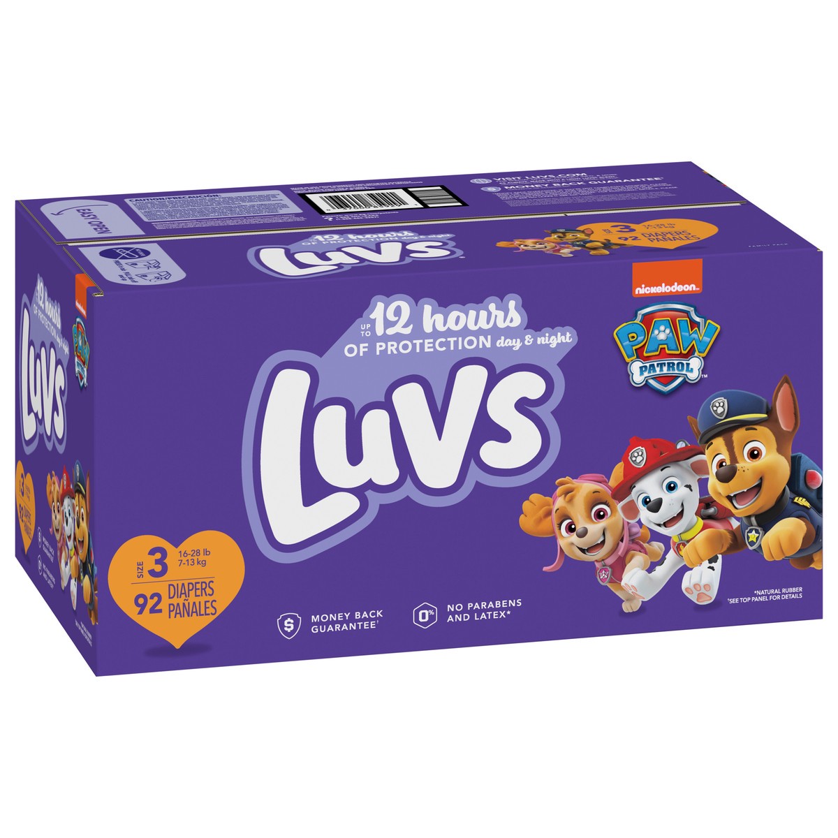 slide 2 of 6, Luvs Diapers Size 3 92 Count, 92 ct