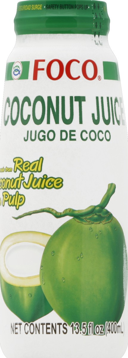 slide 2 of 4, Foco Coconut Juice - 13.5 oz, 13.5 oz