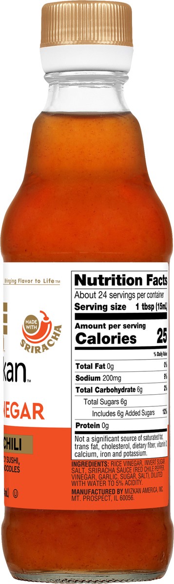 slide 8 of 9, Mizkan Sweet Chili Rice Vinegar, 12 fl oz