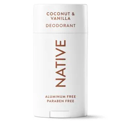 Native Aluminum Free Deodorant For Men & Women, 72 Hour Solid Deodorant Stick, Coconut & Vanilla, 2.65oz