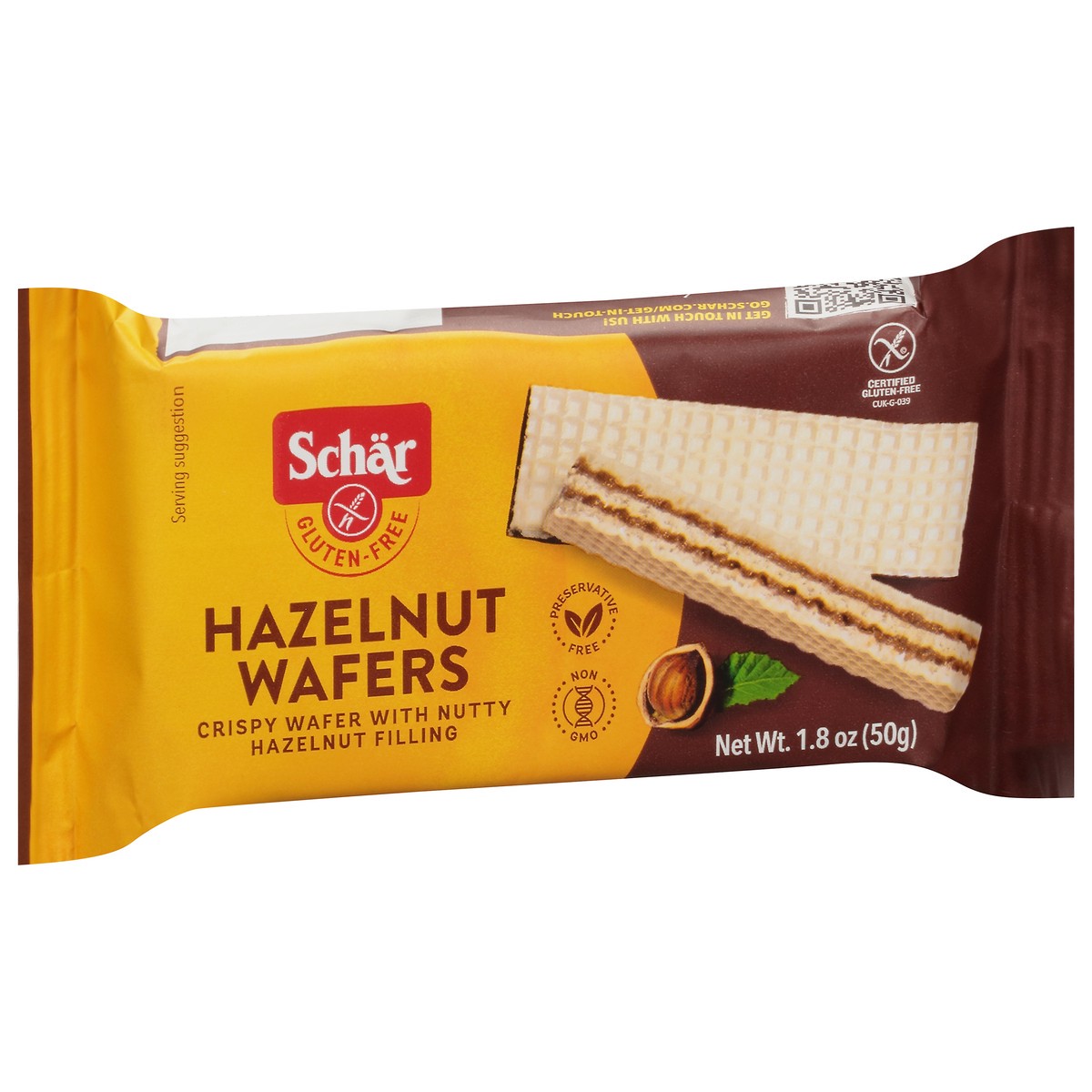 slide 8 of 9, Schär Gluten-Free Hazelnut Wafers 1.8 oz, 1.8 oz