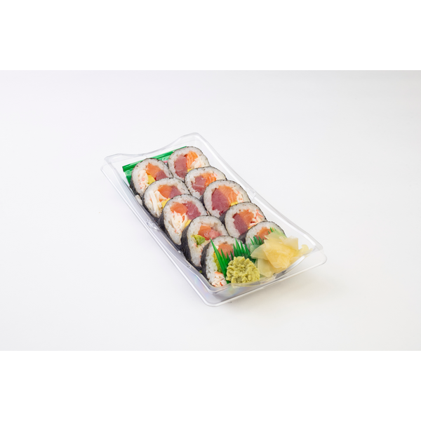 slide 1 of 1, Tuna Salmon Avocado Roll/Sushi, 11.1 oz