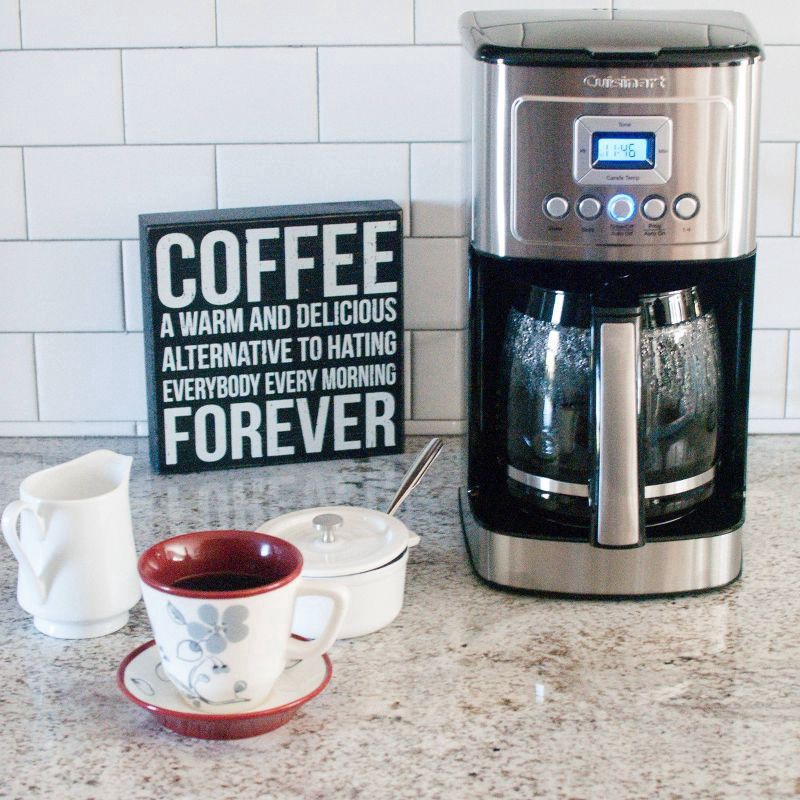 slide 6 of 11, Cuisinart 14-Cup Programmable Coffeemaker 1 ea, 1 ct