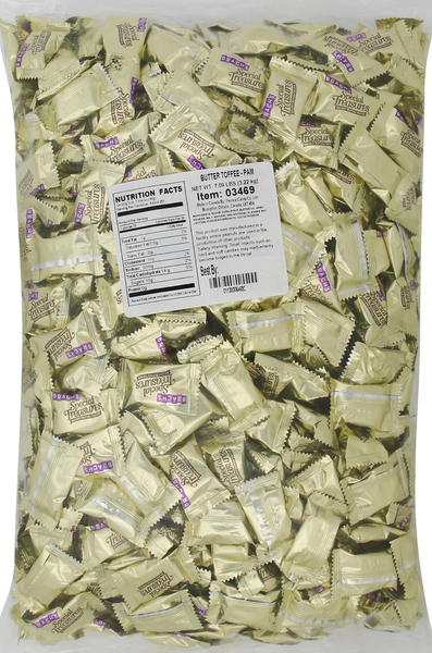 slide 1 of 1, Brach's Special Treasure Treats Butter Toffee Candy, per lb
