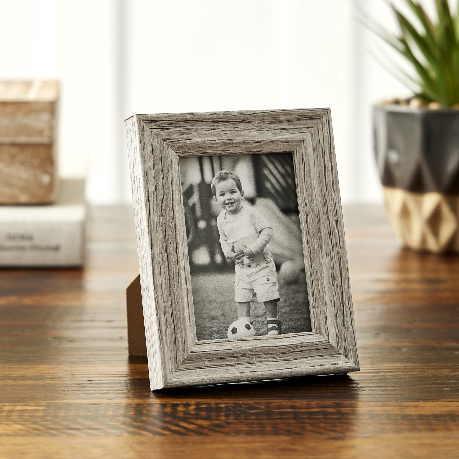 slide 2 of 2, 2.5" X 3.5" Gray Mini Frame By Studio Decor, 2.5 in x 3.5 in