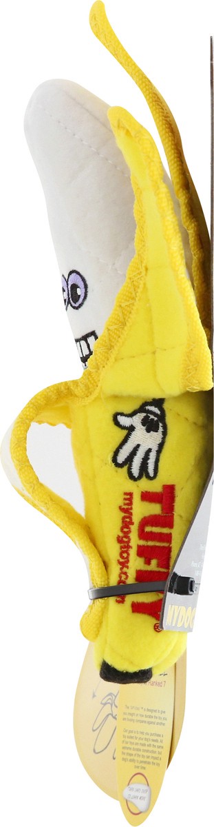slide 7 of 9, Tuffy Dog Toy Funy Food Banana, 1 ct