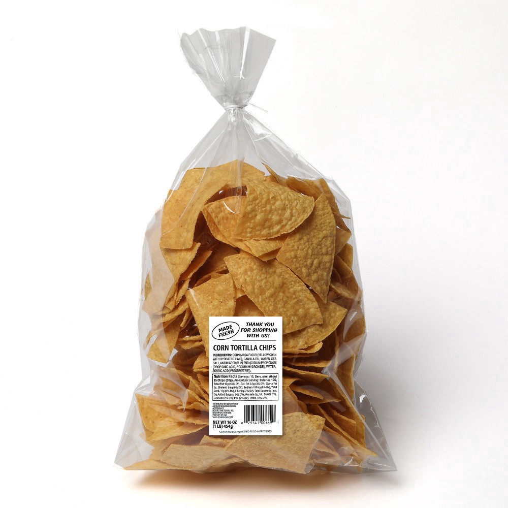 slide 3 of 3, Reser's Deli Style Triangle Corn Tortilla Chips, 16 oz