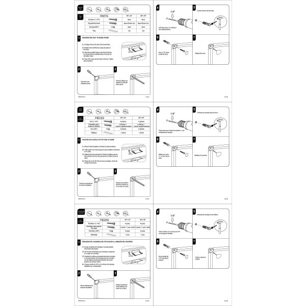 slide 5 of 5, FORAY Realspace Porcelain Magnetic Dry-Erase Board, 24'' X 36'', Aluminum Frame, 24 in