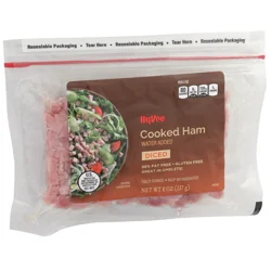 Hy-vee Diced Cooked Ham